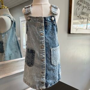 Denim Patchwork Overall Dress - Kids
Brand:  “7” For All Mankind